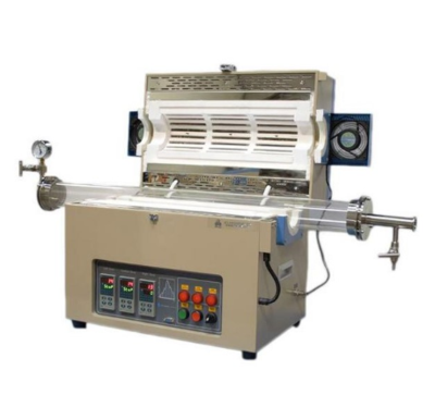 1200℃小型三溫區(qū)開啟式管式爐