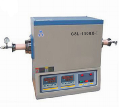 1400℃双温区真空气氛管式炉