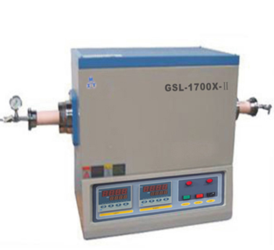 1700℃雙溫區高溫真空管式爐